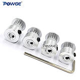 Шків 16T-B5-W10-CF_S на двигун під ремінь GT2 (2GT), 16 зубців, вісь Ø5мм, ширина 11мм / Для 3D-принтерів, верстатів ЧПК, фото 3