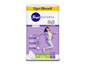 Прокладки гігієнічні Sleepy Soft Normal-1 240 мм 24 шт