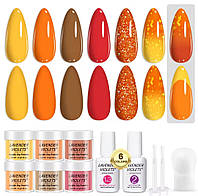 Набор дип система для маникюра / дип пудры / дип пудра