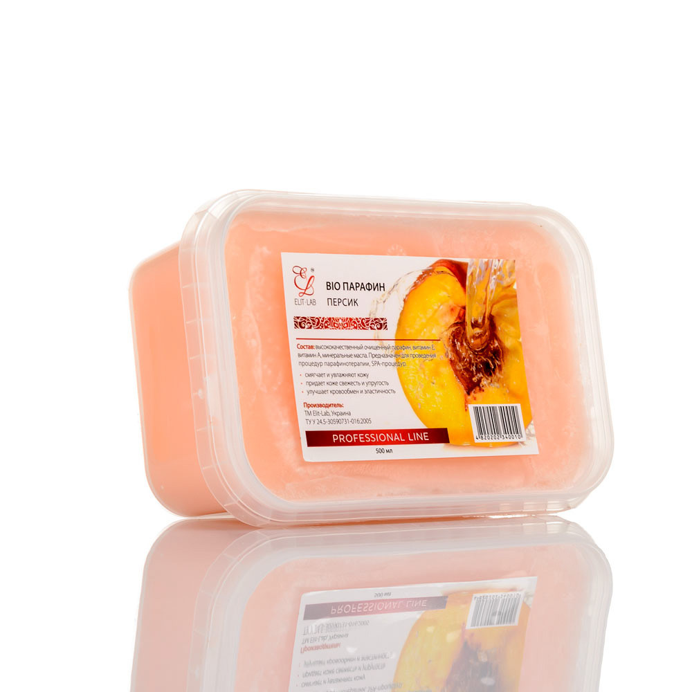 Біо косметичний парфін Персик 500 мл, фото 1