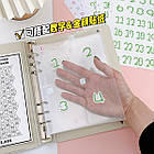 Байндер з файлами для грошей на 100 днів з наклейками Бузковий DBL012, фото 3