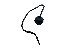 Гайка уключини (барашик) Borika для надувних човнів ПВХ, колір чорний