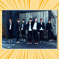 Плакат A4 K-Pop BTS 020