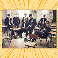 Плакат A3 K-Pop BTS 021