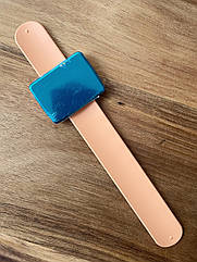 Магнітна гольниця на зап'ястя персикова