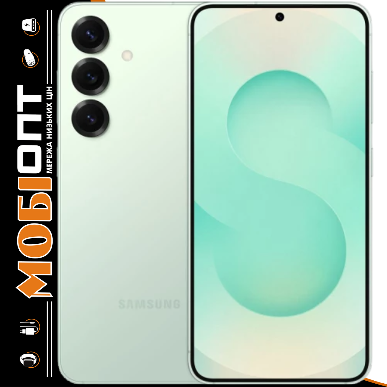 Смартфон Samsung Galaxy S25 12/256Gb Mint (SM-S931BLGGEUC) UA UCRF