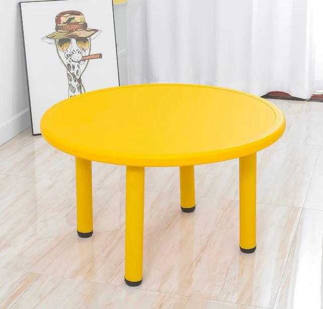 Дитячий круглий столик Terrio Жовтий, фото 1