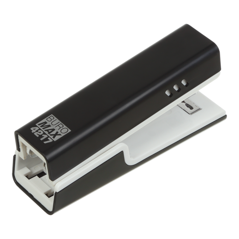 Степлер №24,26 BM.4217-01 пластиковий (20арк) чорний (12), фото 1