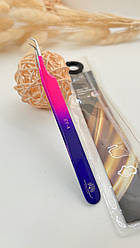 Пінцет для нарощування вій Global Fashion ET-4