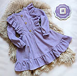 Стильне ошатне вельветове плаття для дівчинки "Мечта" (116-134р), фото 2