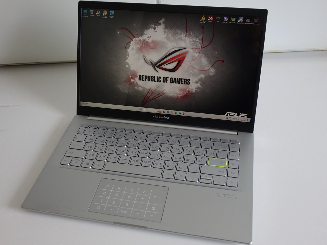 Ноутбук Asus VivoBook 14 K413E IPS FHD i7-1165G7 16GB 512GB GeForce MX330 2gb + Intel Iris XE