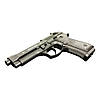 Пневматичний пістолет Borner 92 Blowback (Beretta92) + 5 СО2 + 400 кульок, фото 4