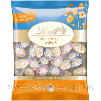 Шоколадні яйця Lindt Deko Edition Alpenvollmilch Mini-Eier maritim 180g, фото 1