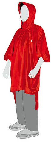 Дощовик Tatonka Poncho 3 (XL-XXL) Red (TAT-2801.015), фото 1