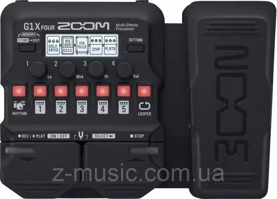 Гітарний процесор ефектів ZOOM G1X FOUR
