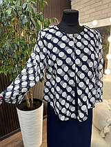 Стильна жіноча сукня, тканина "Креп-Дайвінг" 54, 56, 58 розмір 54, фото 3