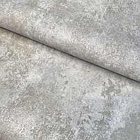 Шпалери вінілові 10.05 × 1.06 м Le Grand 1301-07, сірі в вітальню, спальню, коридор