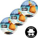 Презервативи One One Flavor Waves Тропічний коктейль 3 шт, фото 2