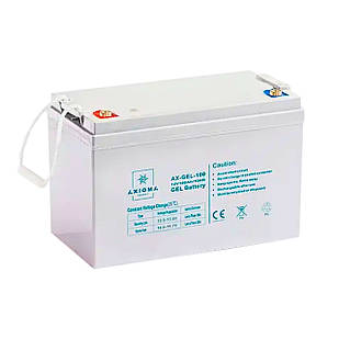 Акумулятор гелевий Axioma AX-GEL-100, 100A 12V
