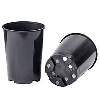 Високі круглі горщики для троянд