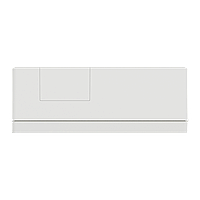 Блок unica system+ відкрита вставка 2х2 білий