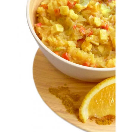 Картопляне карі по-карибськи Travellunch з куркою та креветками 250 г 2 порція (1004-50222), фото 3