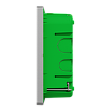 Блок unica system+ прихована вставка 3х2 алюміній, фото 2