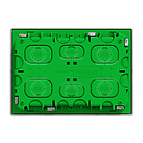 Блок unica system+ прихована вставка 3х2 алюміній, фото 5