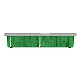 Блок unica system+ прихована вставка 4х2 алюміній, фото 4