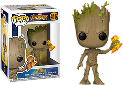 Фігурка Funko Pop Фанко Поп Guardians of the Galaxy Groot Варти Галактики Грут 10см GG G 416