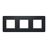 Рамка 3-постова, антрацит, фото 5