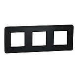 Рамка 3-постова, антрацит, фото 6