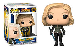 Фігурка Funko Pop Фанко Поп Месники Війна нескінченності Чорна вдова Black Widow 10 см A BW 295