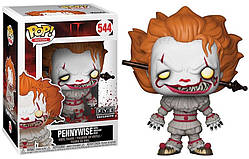 Фігурка Funko Pop Фанко Поп IT Pennywise (with wrought iron) Воно Пенівайз 10см PW544