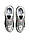 Чоловічі кросівки шкіряні текстиль Nike P-6000 M White Black Red, кеди Найк шкіра текстильні. Чоловіче взуття, фото 8