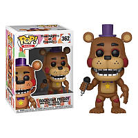 Фігурка Funko Pop Фанко Поп Фредді Рок-зірка Rockstar Freddy FFNAF 6 П'ять ночей з Фредді 10см FFNAF RF362