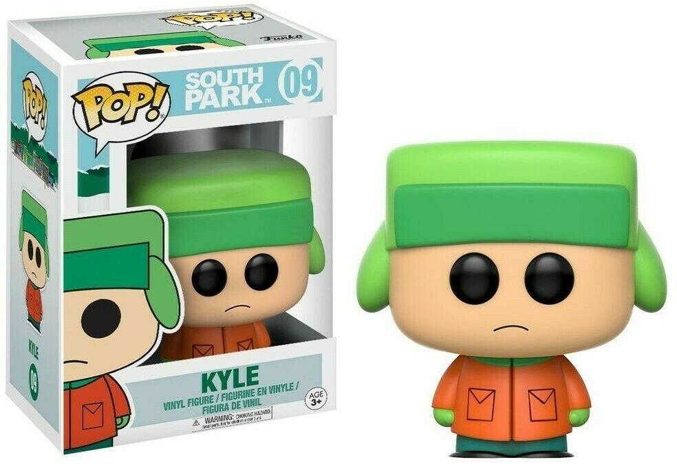 Фігурка Funko Pop Фанко Поп Кайл Брофловскі Kyle Broflovski Південний Парк South Park 10см cartoon SP K09, фото 1