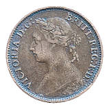 Велика Британія 1 фартінг, 1885, фото 2