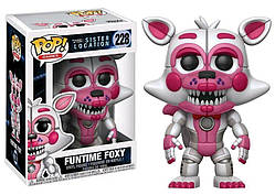 Фігурка Funko Pop Фанко Поп Фантайм Фоксі П'ять ночей з Фредді Sister Location Funtime Foxy 10см FNAF FF228