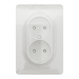 Роз. подв. без зк з шт. гвинт. заж., біл, фото 5