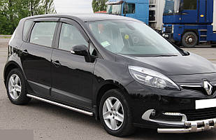 Пороги труби d60 2 шт нерж Renault Scenic III 2013-2015