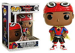 Фігурка Funko Pop Фанко Поп Miles Morales Spider-Man Майлз Моралес Людина-павук 10см SM MM 403