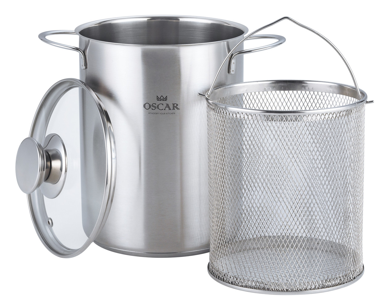 Каструля для варіння овочів, спаржі OSCAR GALANT 16 см OSR-2004-16 ASP