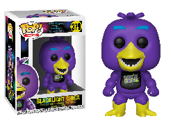 Фігурка Funko Pop Фанко Поп П'ять ночей з Фредді Чіка Five Nights at Freddys Blacklight Chica FNC379