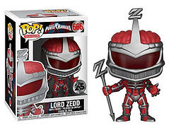 Фігурка Funko Pop Фанко Поп Могучі рейнджери Лорд Зедд Power Rangers Lord Zedd 10 см Serial PR LZ 666