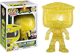 Фігурка Funko Pop Фанко Поп Могучі рейнджери Жовтий Рейнджер Power Rangers Morphing 10 см Serial PR YR 413