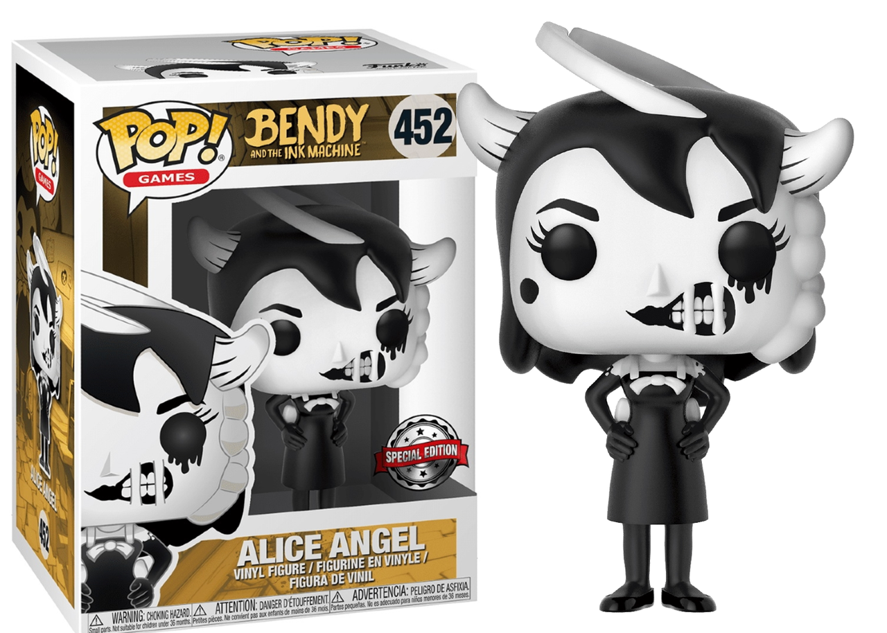 Фігурка Funko Pop Фанко Поп Бенді Аліса Ангел Bendy and the Ink Machine 10 см Game B АА 452, фото 1