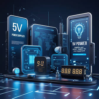 Блоки живлення 5V – Надійне рішення для вашої техніки