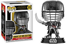 Фігурка Funko Pop Фанко Поп Зіркові війни Knight of Ren Scythe Кайло Рен з косою 10 см SW KR 333