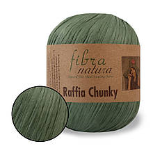 FibraNatura Raffia Chunky, Зелений чай №114-14, пряжа для сумок
